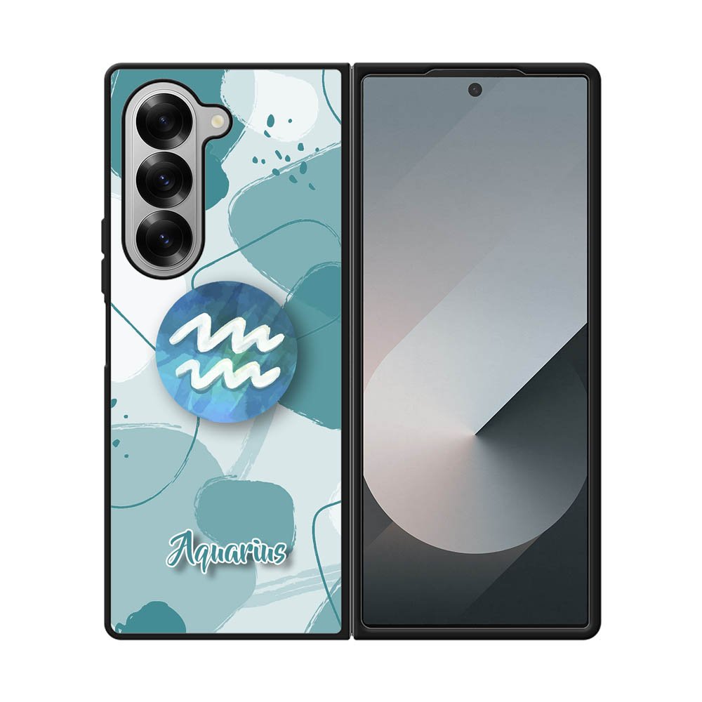 Zodiac Aquarius Samsung Galaxy Z Fold 7 5G Case QC6756