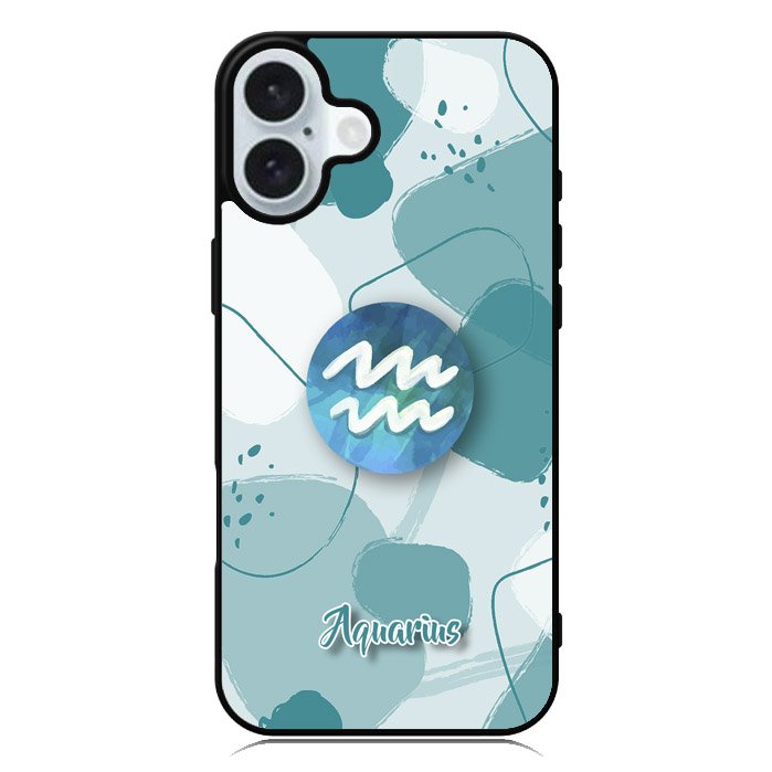 Zodiac Aquarius iPhone 16 Case QC6756
