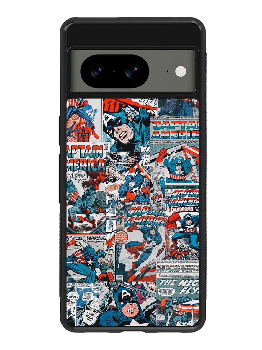 Captain America Google Pixel 8A Case QC6237