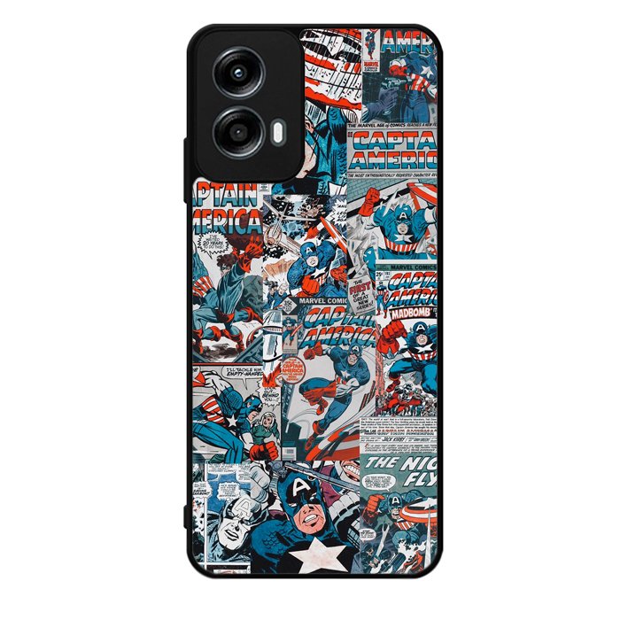 Captain America Motorola Moto G Play 2024 Case OV6237