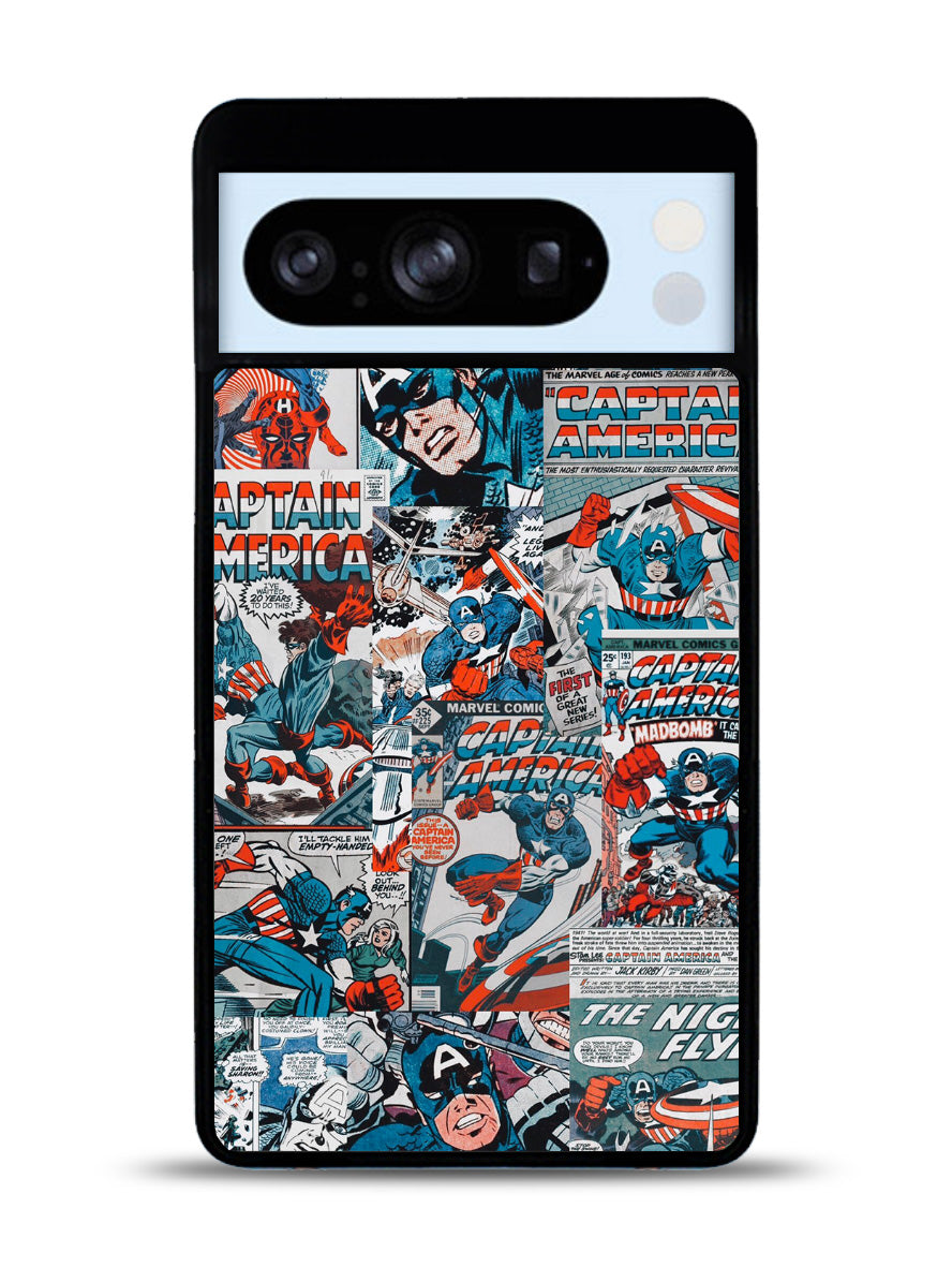 Captain America Google Pixel 8 Pro Case QC6237