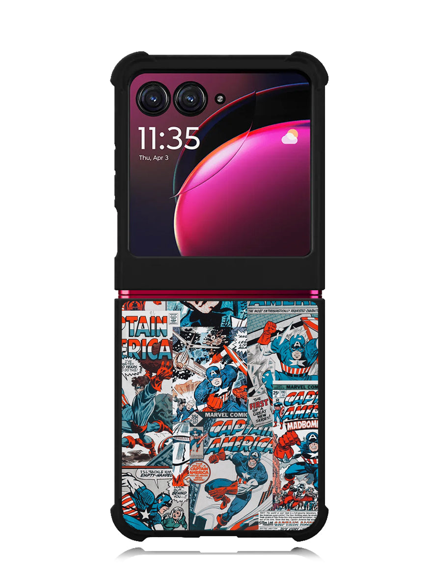 Captain America Motorola Moto Razr Plus 2023 , Moto Razr+ 2023 Case OV6237