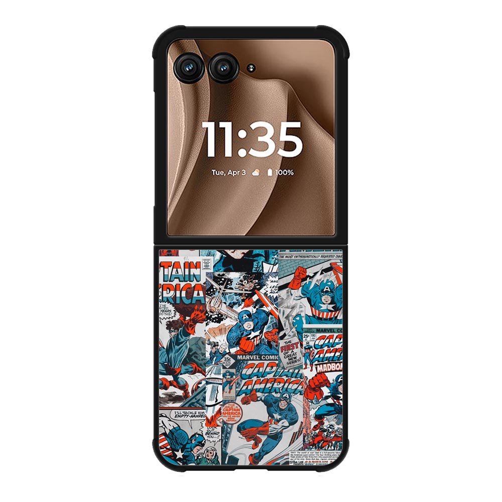 Captain America Motorola Moto RAZR Plus 2025 Case OV6237