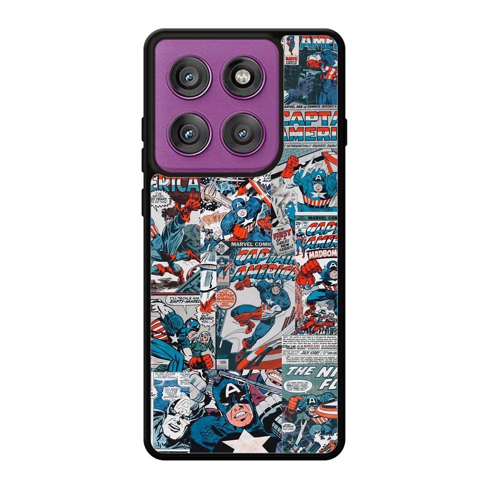 Captain America Motorola Moto Edge 60 Pro Case QC6237