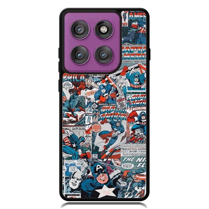 Captain America Motorola Moto Edge 2025 | Moto Edge 60 Fusion | Moto Edge 60 Pro Case OV6237