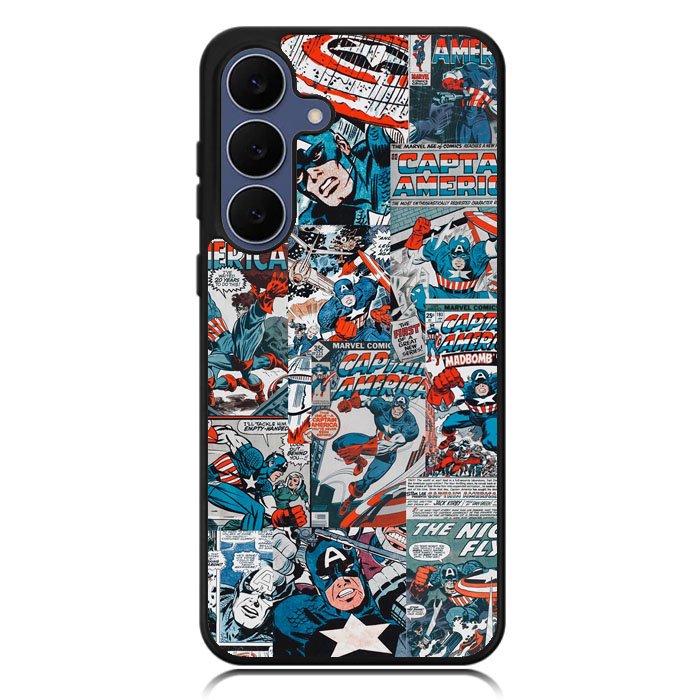 Captain America Samsung Galaxy S25 FE Case OV6237