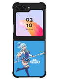 Aqua Konosuba Samsung Galaxy Z Flip 5 5G 2023 Case OV6184