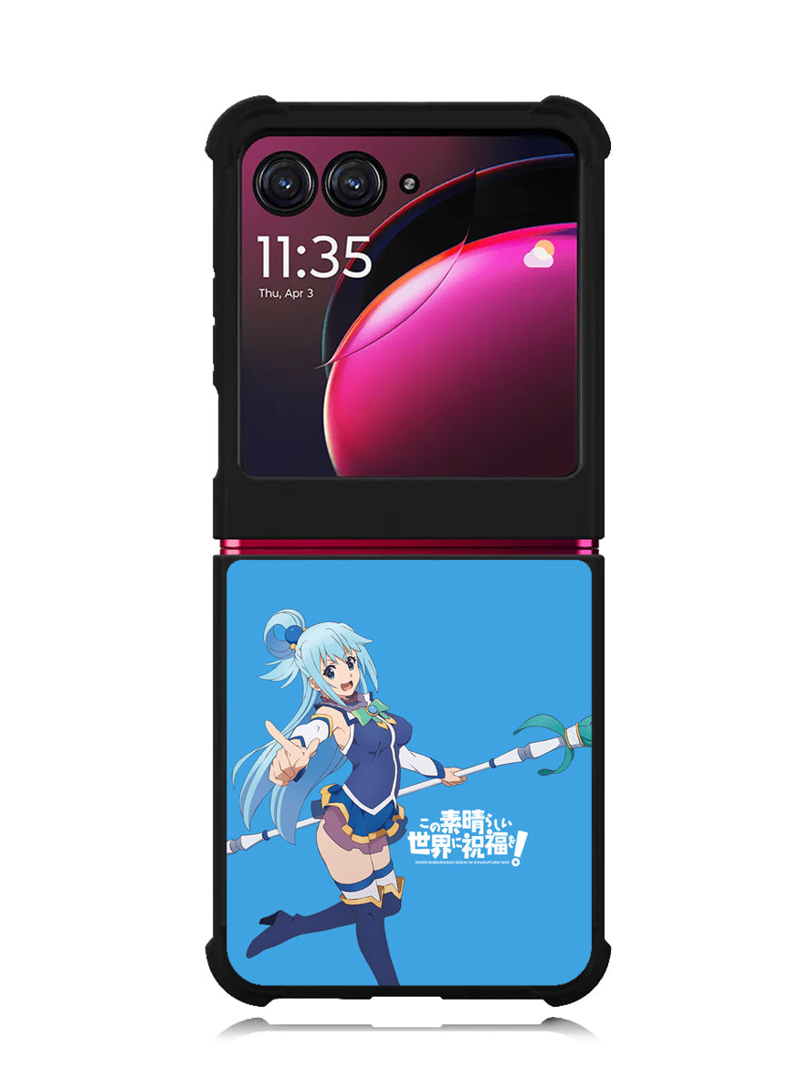 Aqua Konosuba Motorola Moto Razr Plus 2023 , Moto Razr+ 2023 Case OV6184