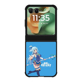 Aqua Konosuba Motorola Moto RAZR 2025 Case OV6184