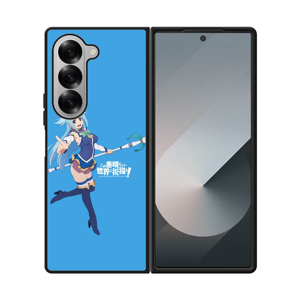Aqua Konosuba Samsung Galaxy Z Fold 7 5G Case OV6184