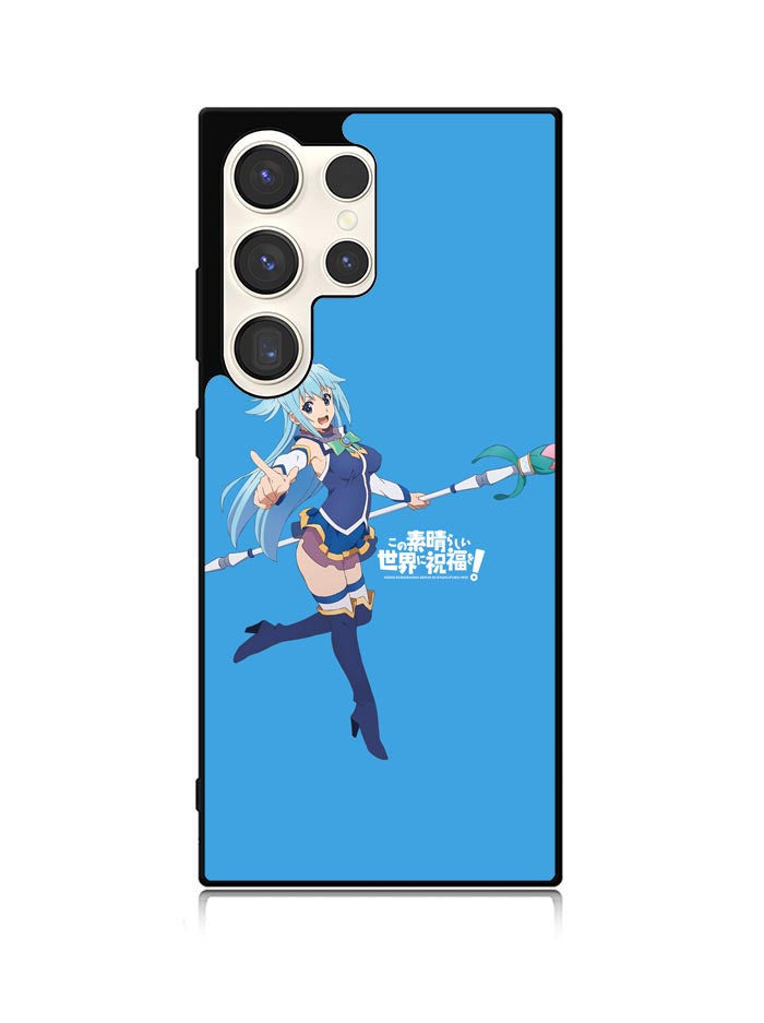 Aqua Konosuba Samsung Galaxy S25 Ultra 5G Case QC6184