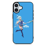 Aqua Konosuba iPhone 16 Case QC6184
