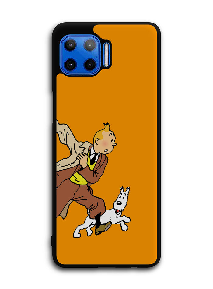 Adventure of Tintin Motorola Moto One 5G Case , Moto One 5G UW Case , Moto G 5G Plus Case