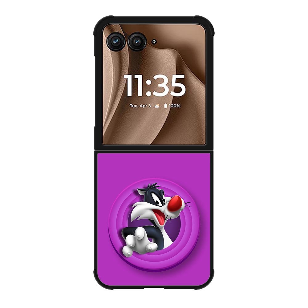 Sylvester Looney Tunes Motorola Moto RAZR Plus 2025 Case OV6695