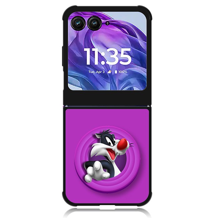 Sylvester Looney Tunes Motorola Moto Razr Plus 2024 , Moto Razr+ 2024 Case OV6695