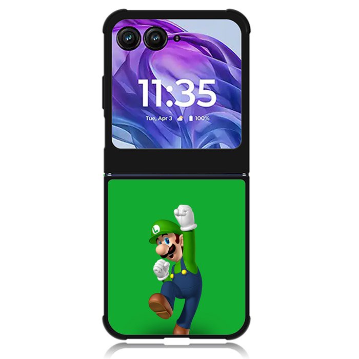 Mario Bros Luigi Motorola Moto Razr Plus 2024 , Moto Razr+ 2024 Case OV3401