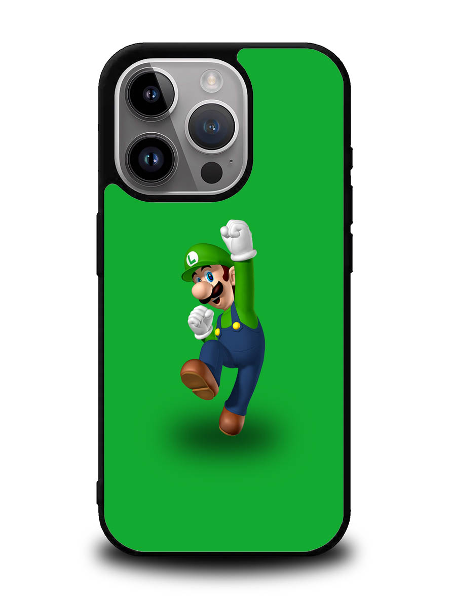 Mario Bros Luigi iPhone 16 Pro Max Case QC3401