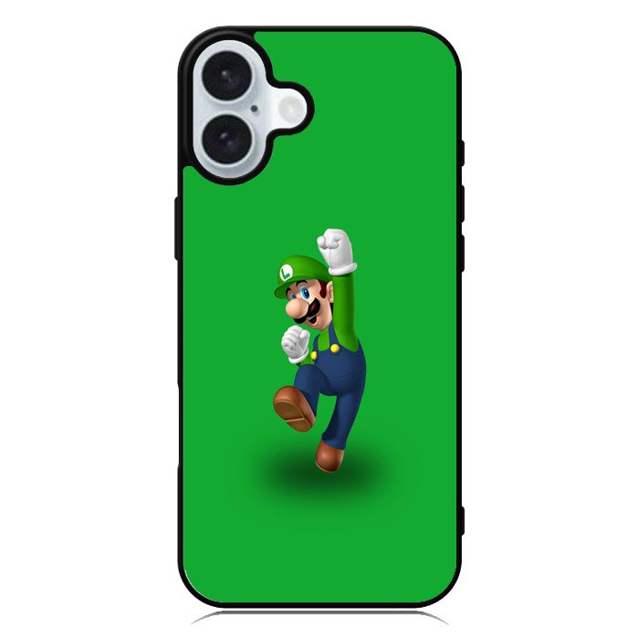 Mario Bros Luigi iPhone 16 Case QC3401