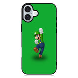 Mario Bros Luigi iPhone 16 Case QC3401