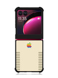 Apple Retro Motorola Moto Razr Plus 2023 , Moto Razr+ 2023 Case OV6183