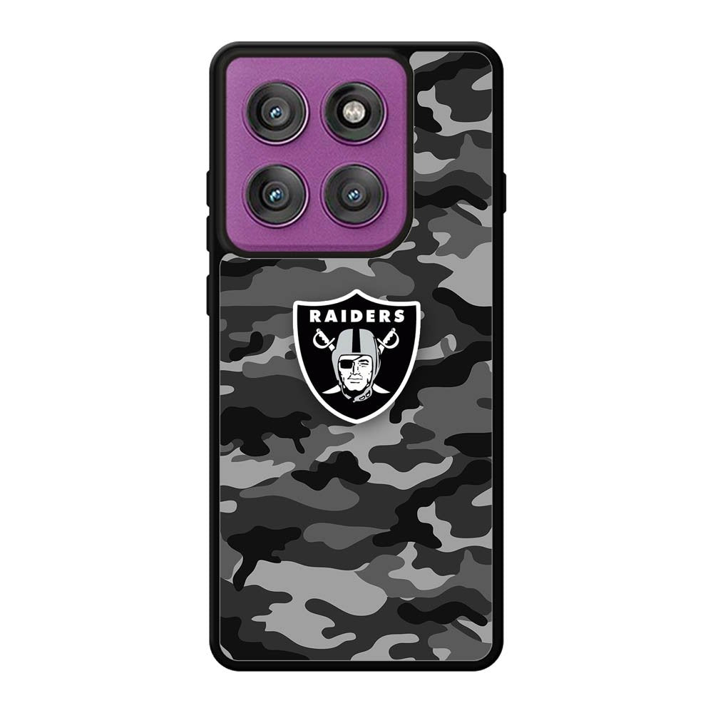 Oakland Raiders Motorola Moto Edge 60 Pro Case QC3049