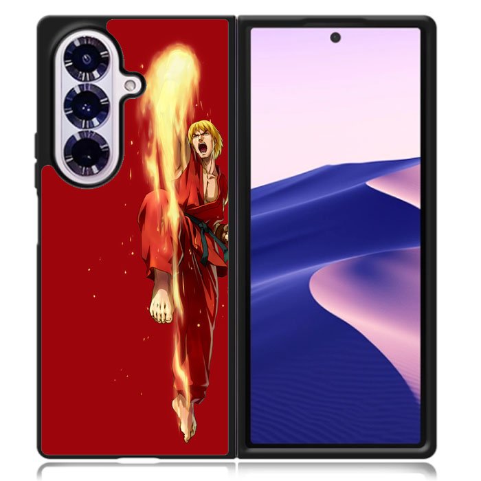 Ryu Shoryuken Street fighter Samsung Galaxy Z Fold 7 Case OV6611