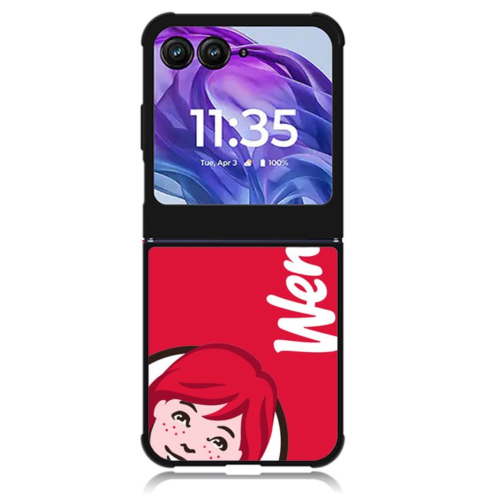 Wendys Motorola Moto Razr Plus 2024 , Moto Razr+ 2024 Case OV1926