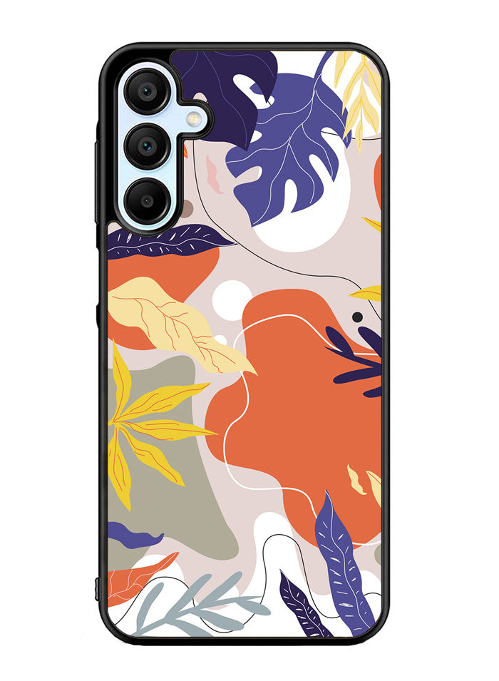 Floral Pattern Samsung Galaxy A35 5G Case OV6381