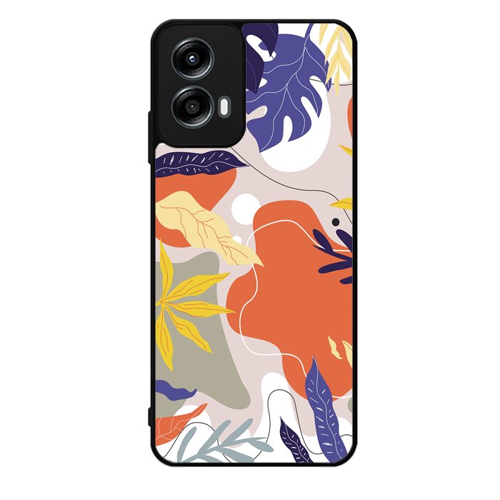 Floral Pattern Motorola Moto G Play 2024 Case OV6381