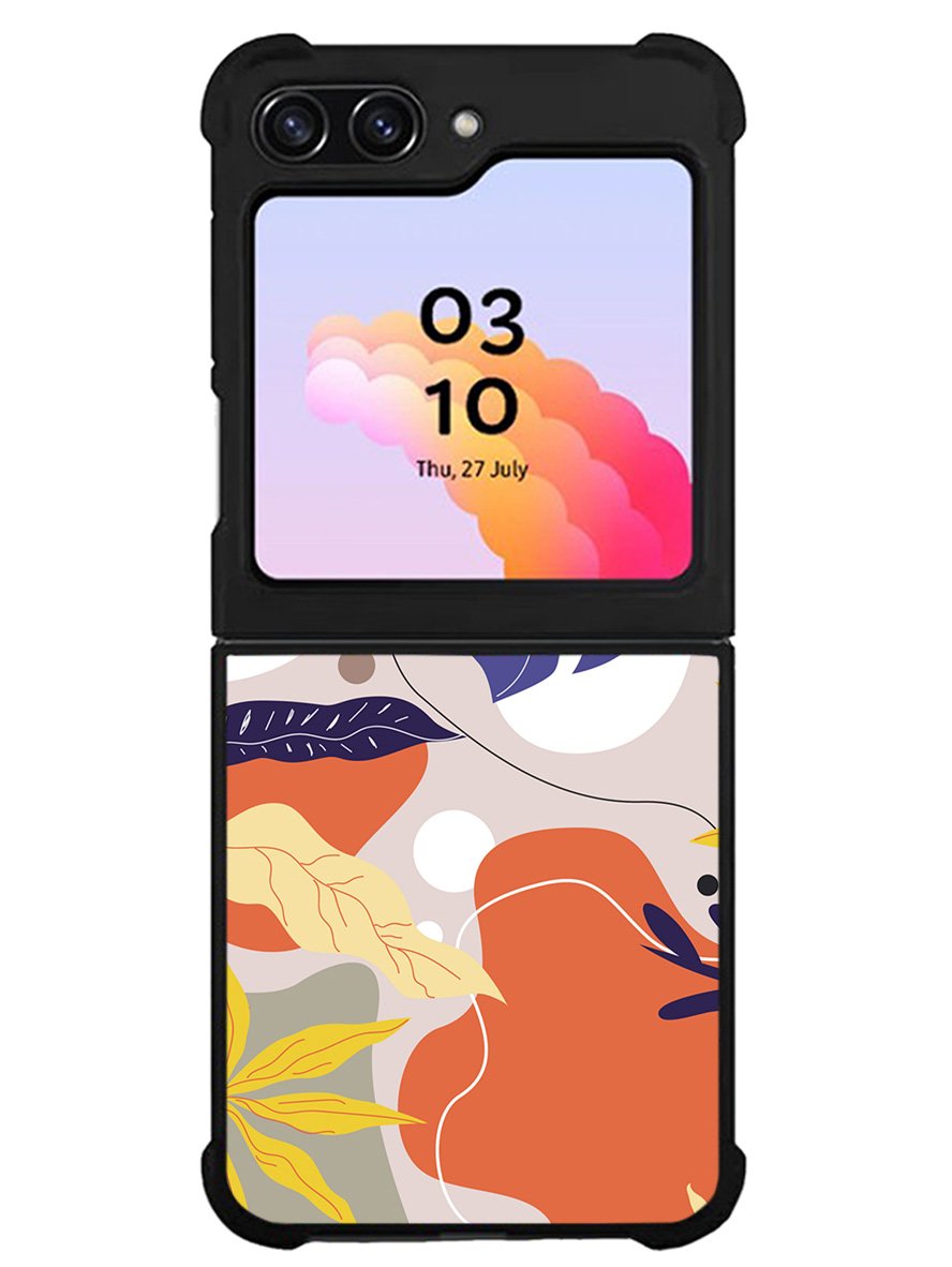 Floral Pattern Samsung Galaxy Z Flip 5 5G 2023 Case OV6381