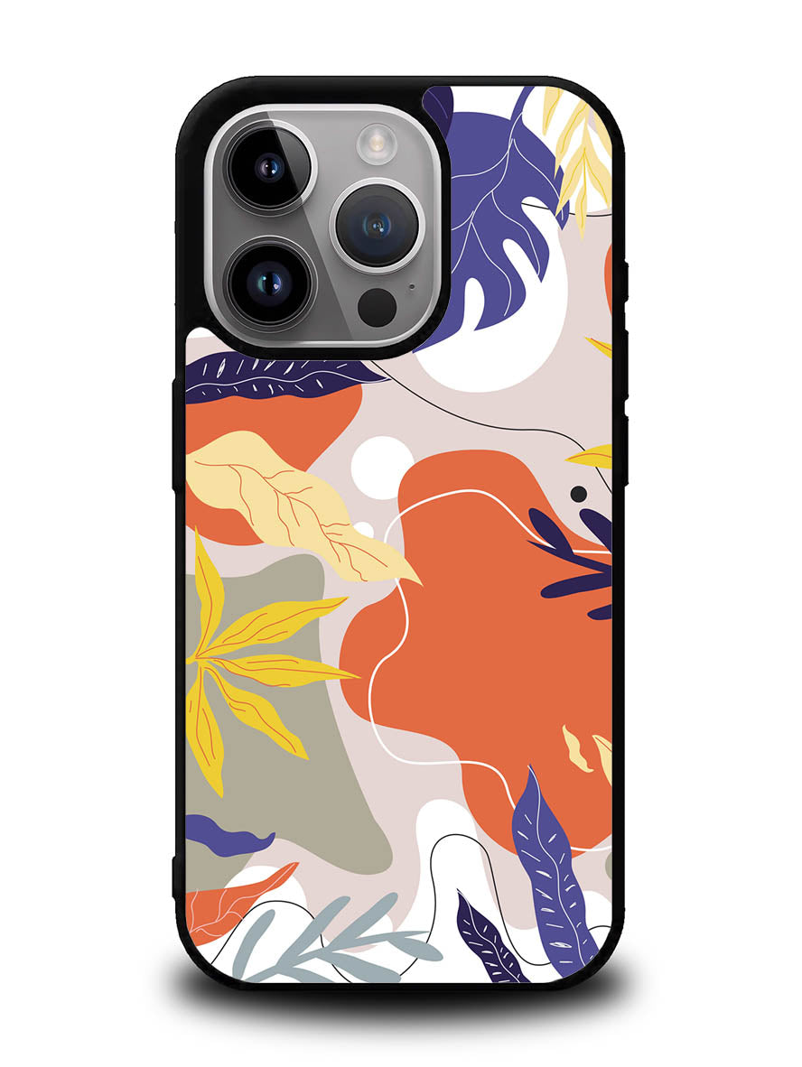 Floral Pattern iPhone 16 Pro Max Case QC6381