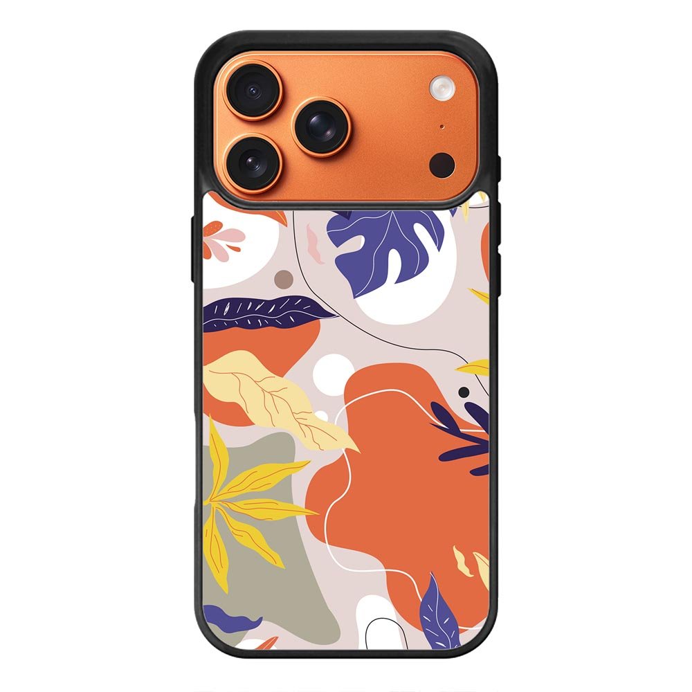 Floral Pattern iPhone 17 Pro Max Case QC6381