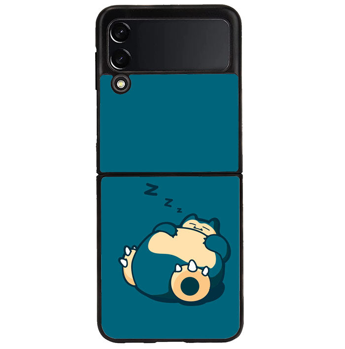 Pokemon Snorlax 1st Samsung Galaxy Z Flip 4 5G 2022 Case