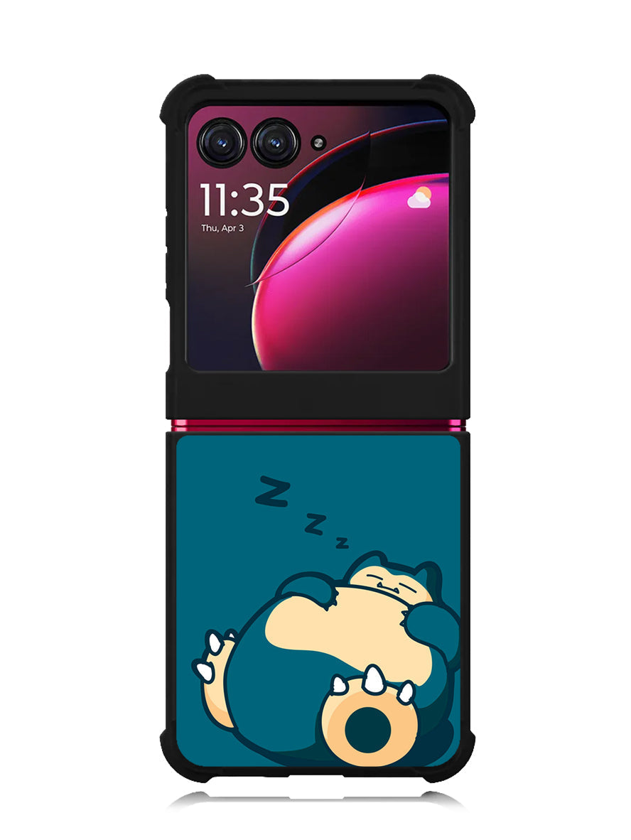 Pokemon Snorlax 1st Motorola Moto Razr Plus 2023 , Moto Razr+ 2023 Case