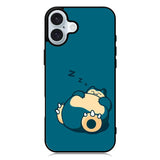 Pokemon Snorlax 1st iPhone 16 Case