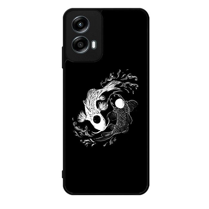 Yin Yang Koi Fish Motorola Moto G Play 2024 Case OV6742