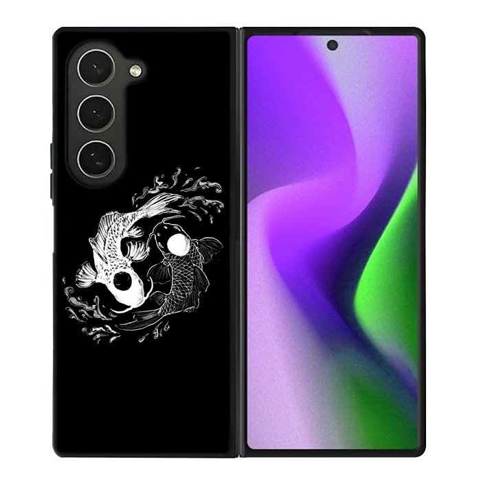 Yin Yang Koi Fish Samsung Galaxy Z Fold 6 5G 2024 Case OV6742