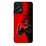 Spiderman Spider Verse Miles Motorola Moto G Play 2024 Case OV2437