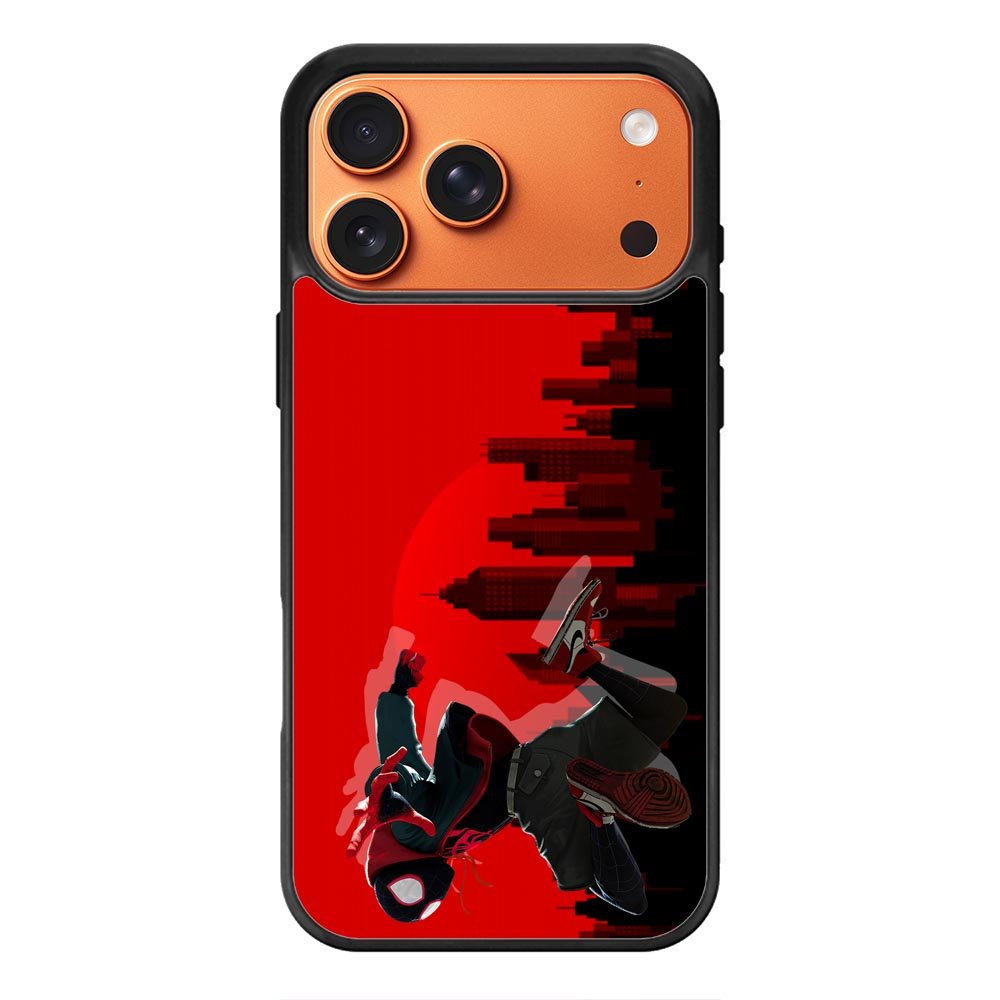 Spiderman Spider Verse Miles iPhone 17 Pro Case QC2437