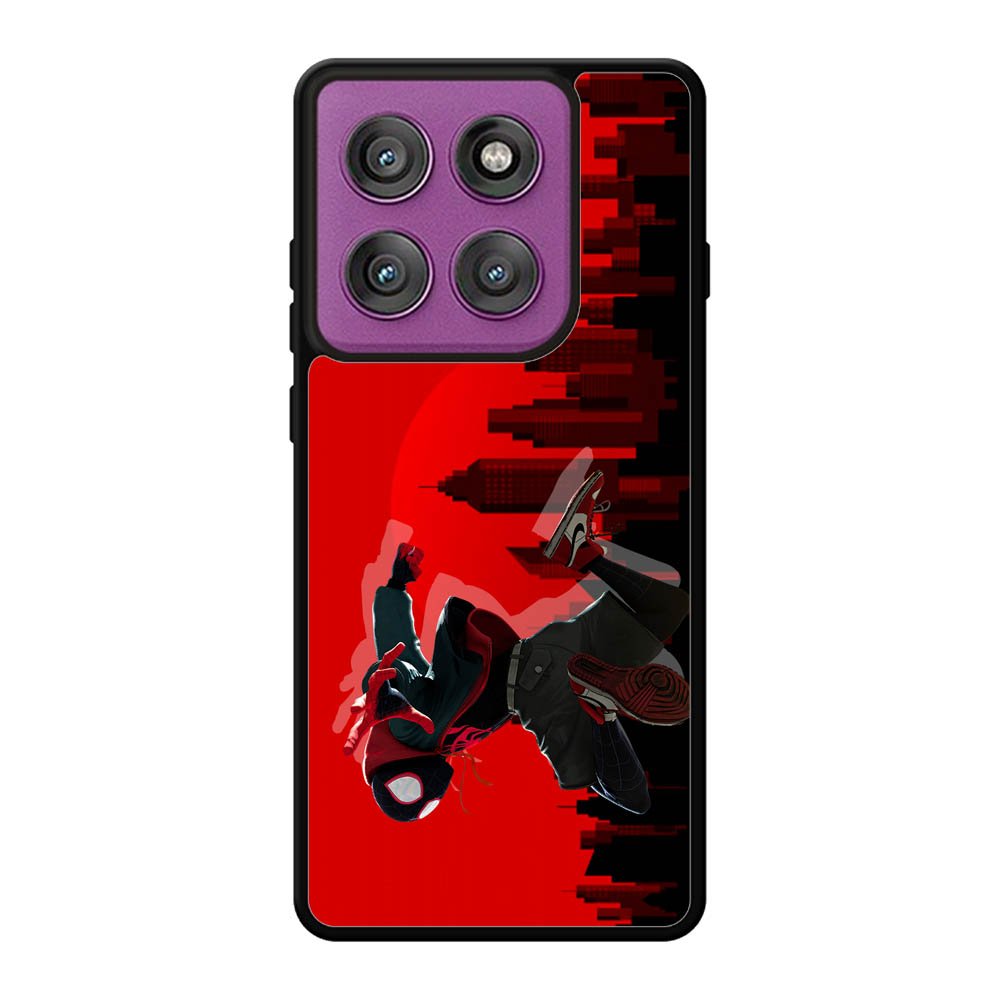 Spiderman Spider Verse Miles Motorola Moto Edge 60 Pro Case QC2437