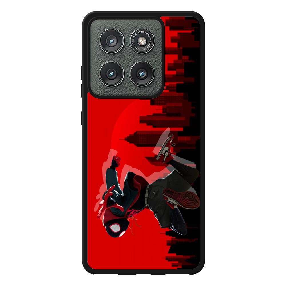Spiderman Spider Verse Miles Motorola Moto Edge 2025 Case QC2437