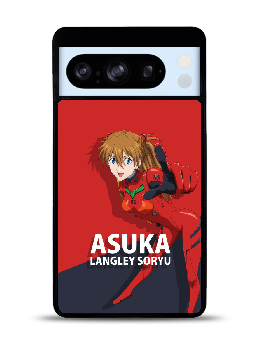 Evangelion Asuka Langley Google Pixel 8 Pro Case QC6346
