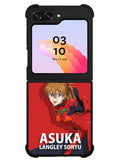 Evangelion Asuka Langley Samsung Galaxy Z Flip 5 5G 2023 Case OV6346