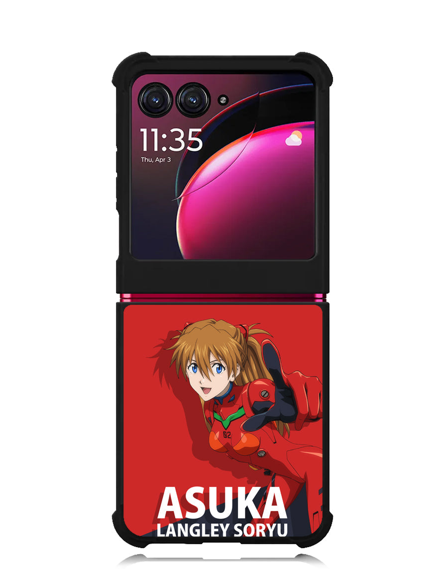 Evangelion Asuka Langley Motorola Moto Razr Plus 2023 , Moto Razr+ 2023 Case OV6346