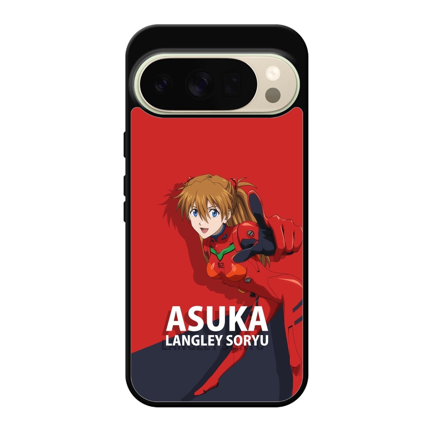 Evangelion Asuka Langley Google Pixel 10 Pro Case OV6346
