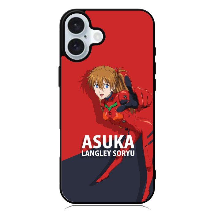 Evangelion Asuka Langley iPhone 16 Plus Case QC6346