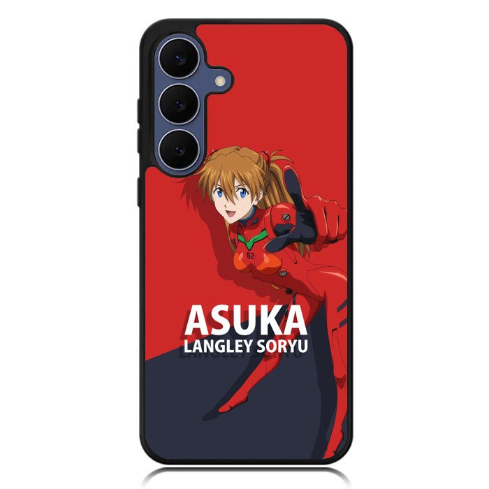 Evangelion Asuka Langley Samsung Galaxy S25 FE Case OV6346