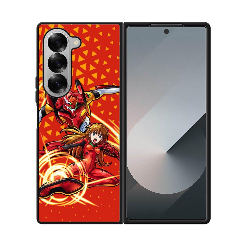 Evangelion Asuka Langley Samsung Galaxy Z Fold 7 5G Case QC6347