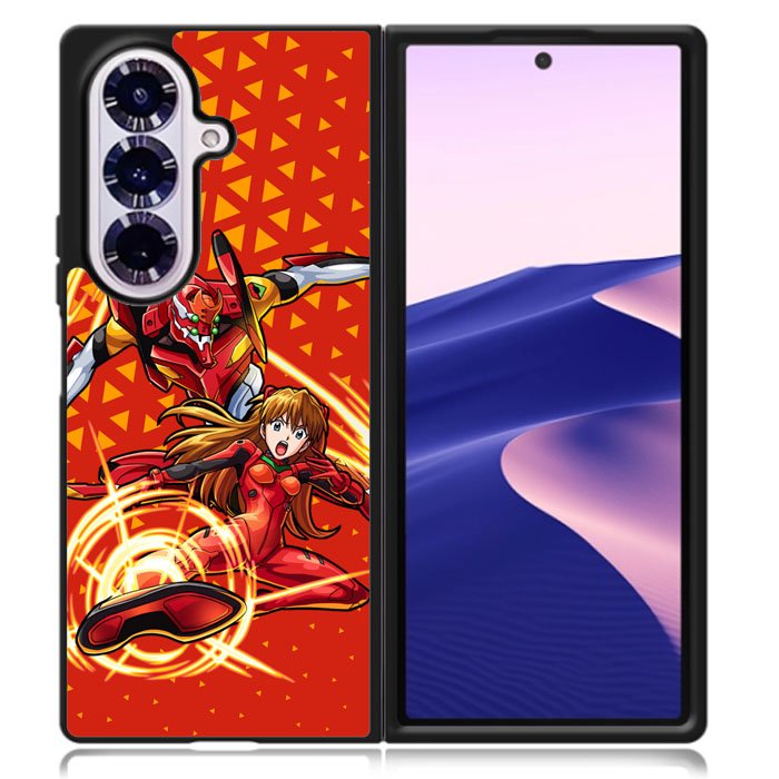 Evangelion Asuka Langley Samsung Galaxy Z Fold 7 Case OV6347