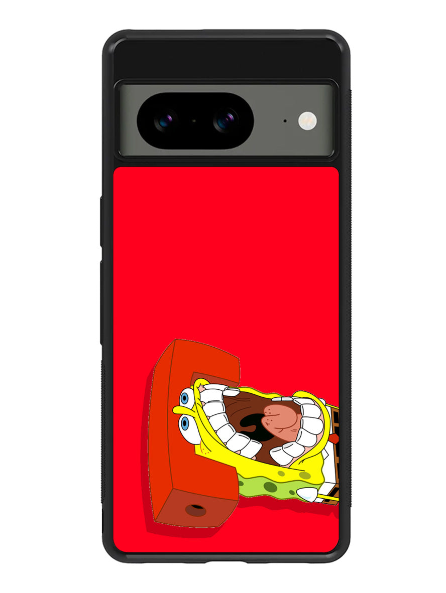 Spongebob Squarepants Karate Google Pixel 8A Case QC6651